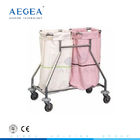 АГ-СС019 2 сумки СС обрамляют больницу одевая медицинскую линен вагонетку для продажи