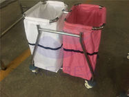 АГ-СС019 2 сумки СС обрамляют больницу одевая медицинскую линен вагонетку для продажи
